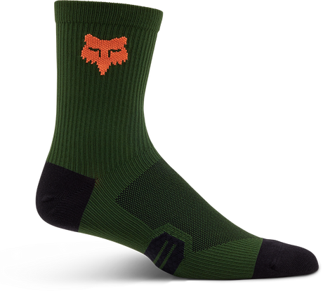 6" Ranger Sock - Dark Sage