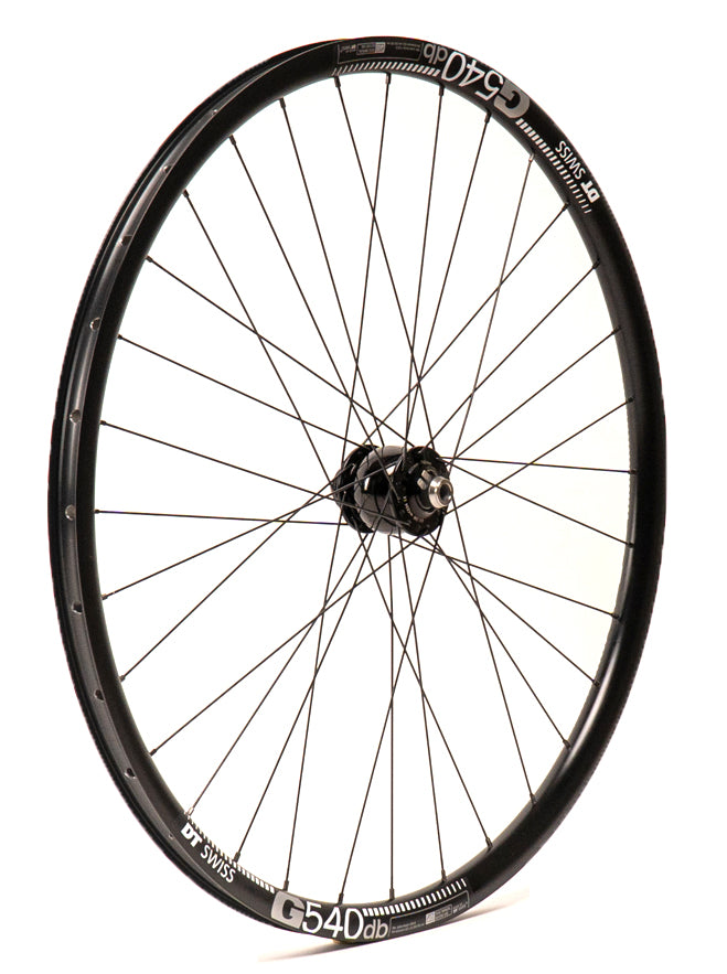 Laufrad SON 28 12 disc center lock + DT G540 db 32h