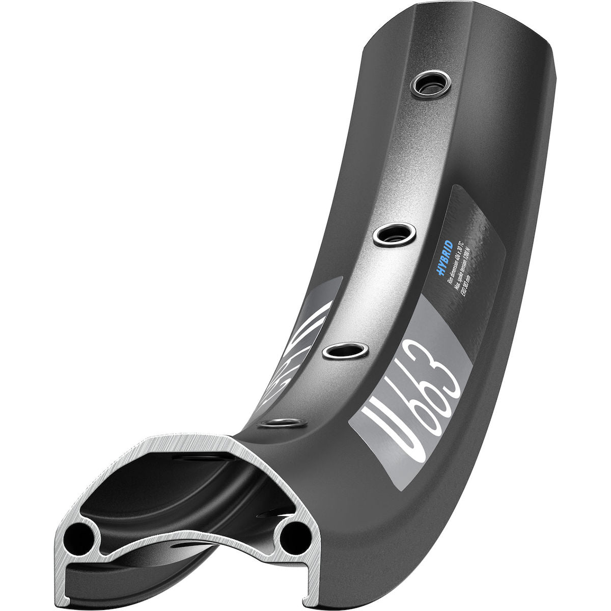 Hybrid U 663 Felge 20" - schwarz