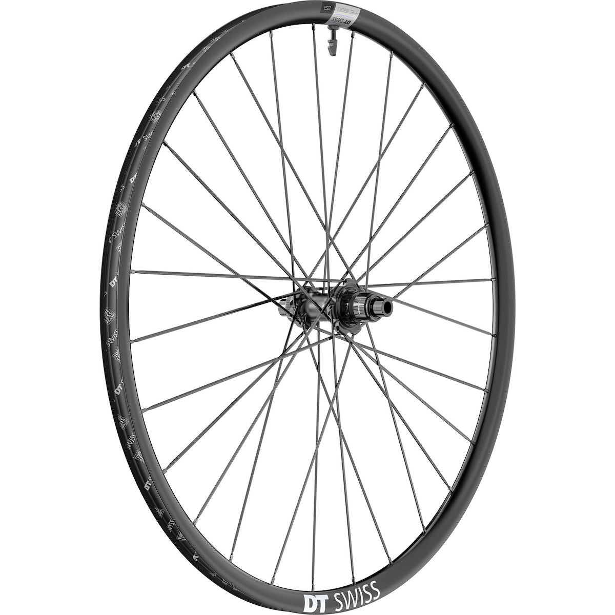 HE 1800 SPLINE 28", 23 mm aluminum, center lock, HR 12/142 mm, SRAM XDR Road