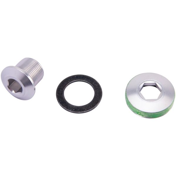 Kurbelschraube M15/M26 - selbstabziehend, GXP, silber - 1 Stück