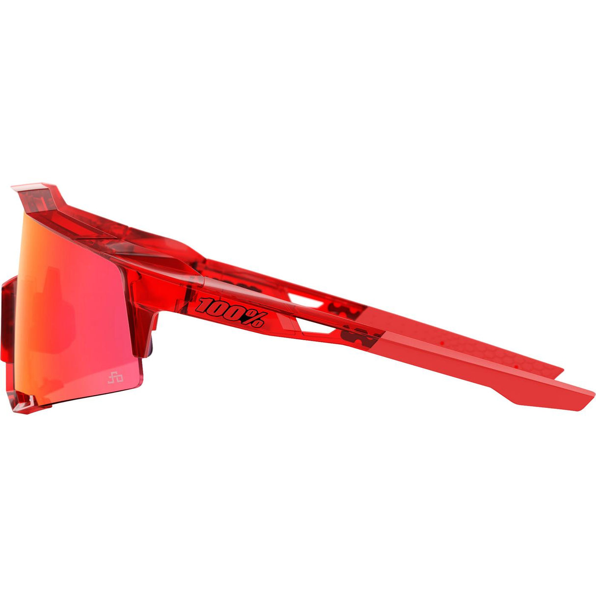 Speedcraft - Peter Sagan LE - Translucent Red - HiPER Mirror Lens