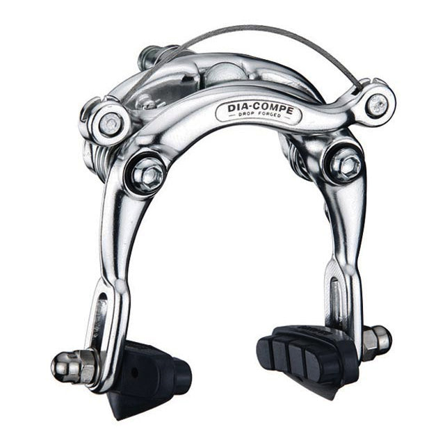 750 Mittelzug Felgenbremse mit langen Schenkeln für Retro Rennräder / Singlespeed