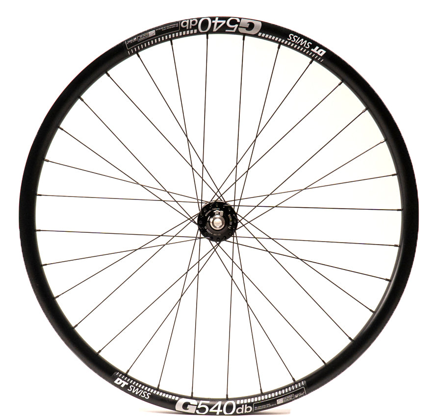 Laufrad SON 28 12 disc center lock + DT G540 db 32h