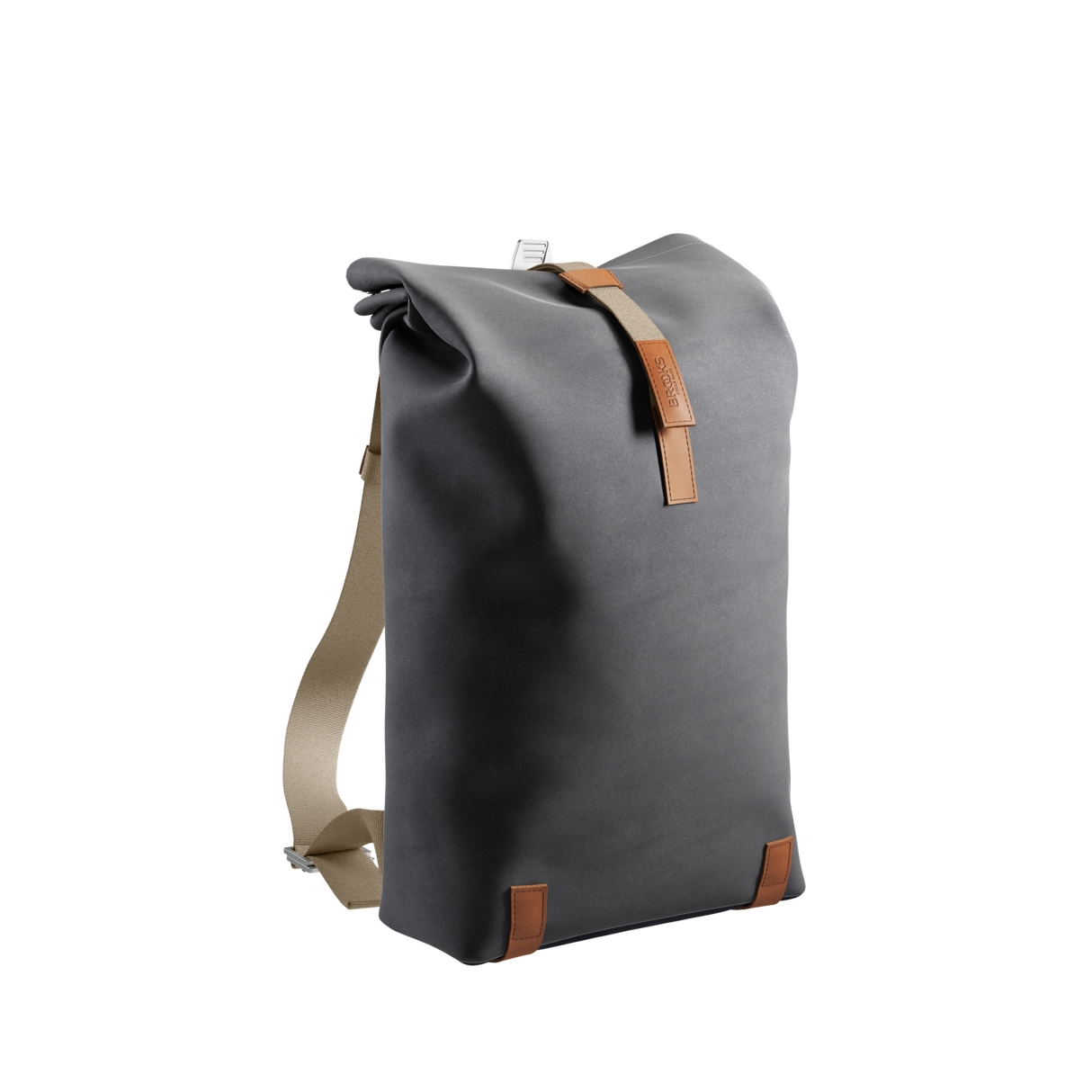 Pickwick Cotton Canvas Backpack 26L - grey/honey