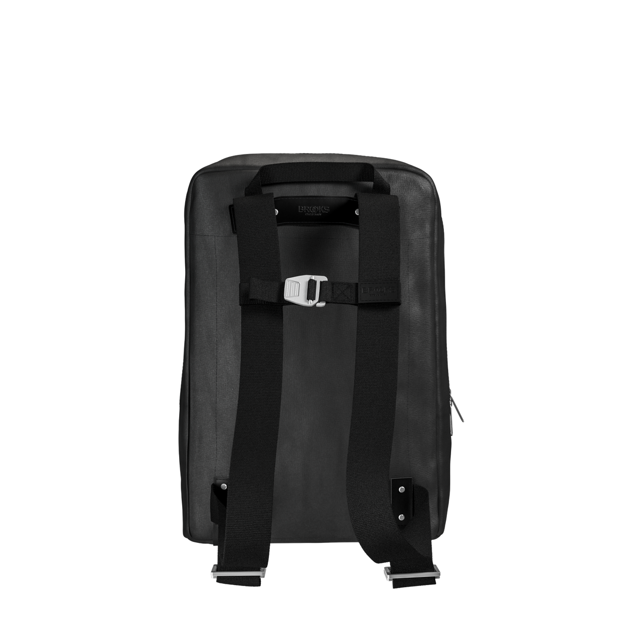 Pickzip Cotton Canvas Backpack 20L - total black