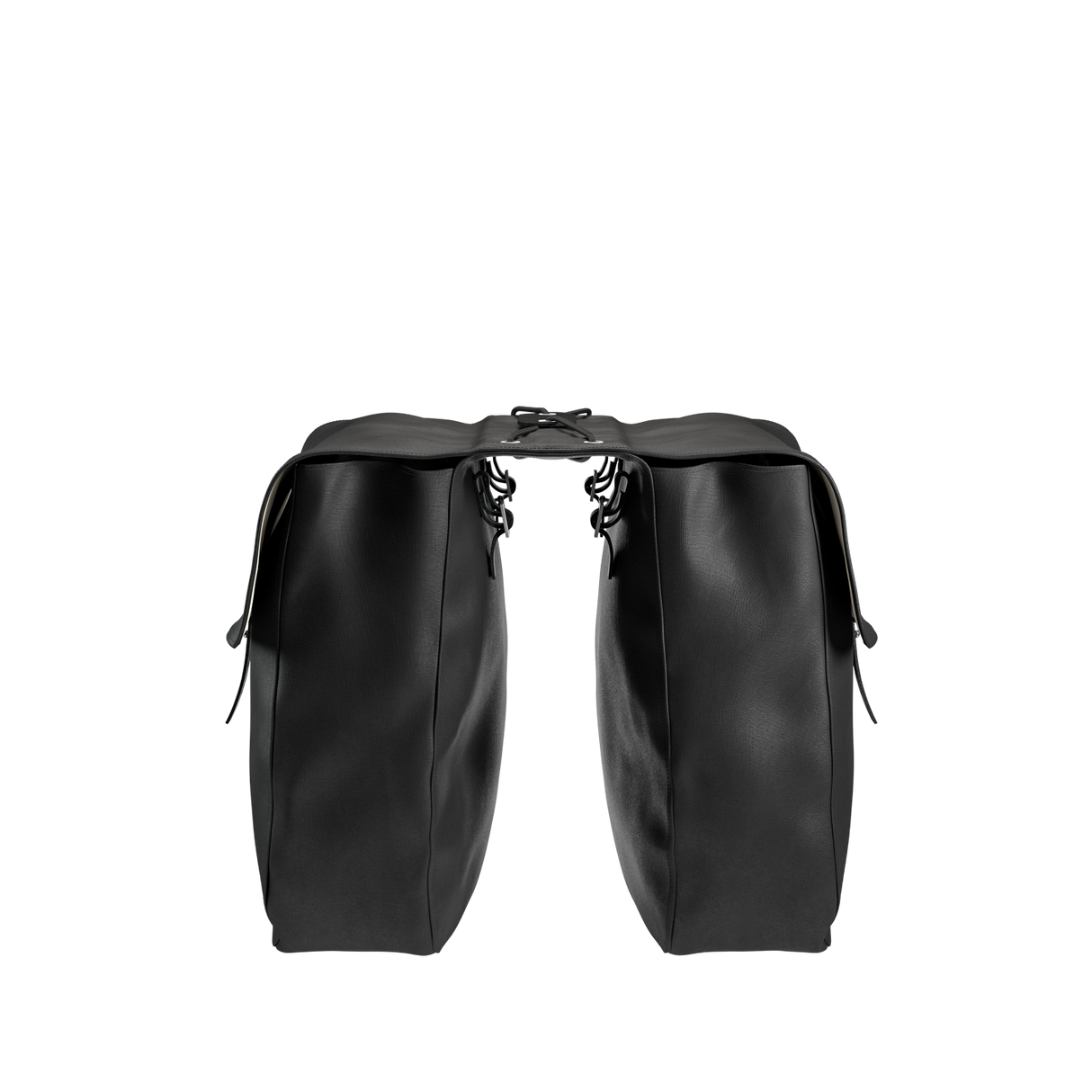 Brick Lane Roll-up Panniers - black/black