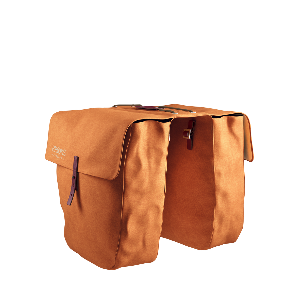Bricklane Panniers - Goosebeack/Maroon
