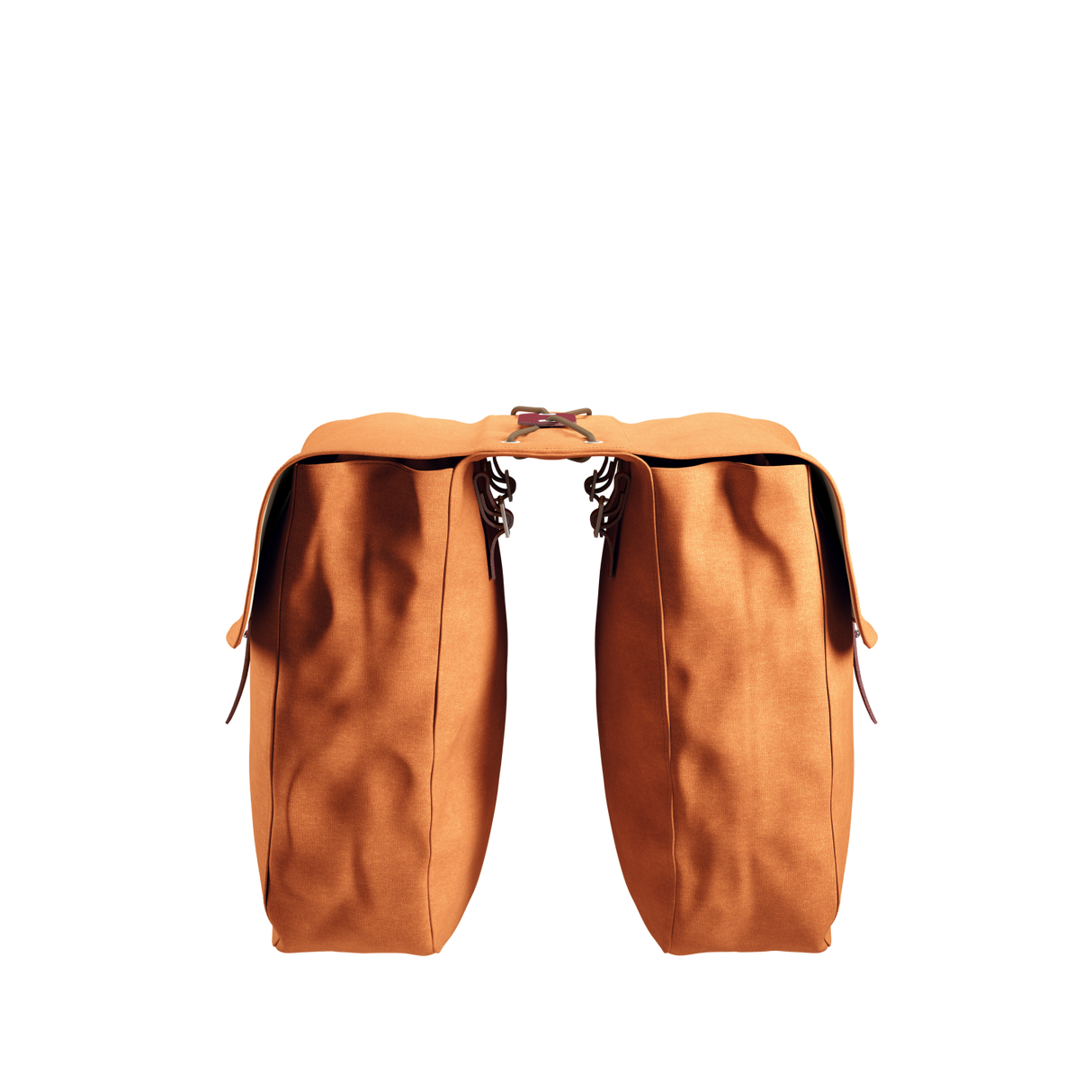 Bricklane Panniers - Goosebeack/Maroon