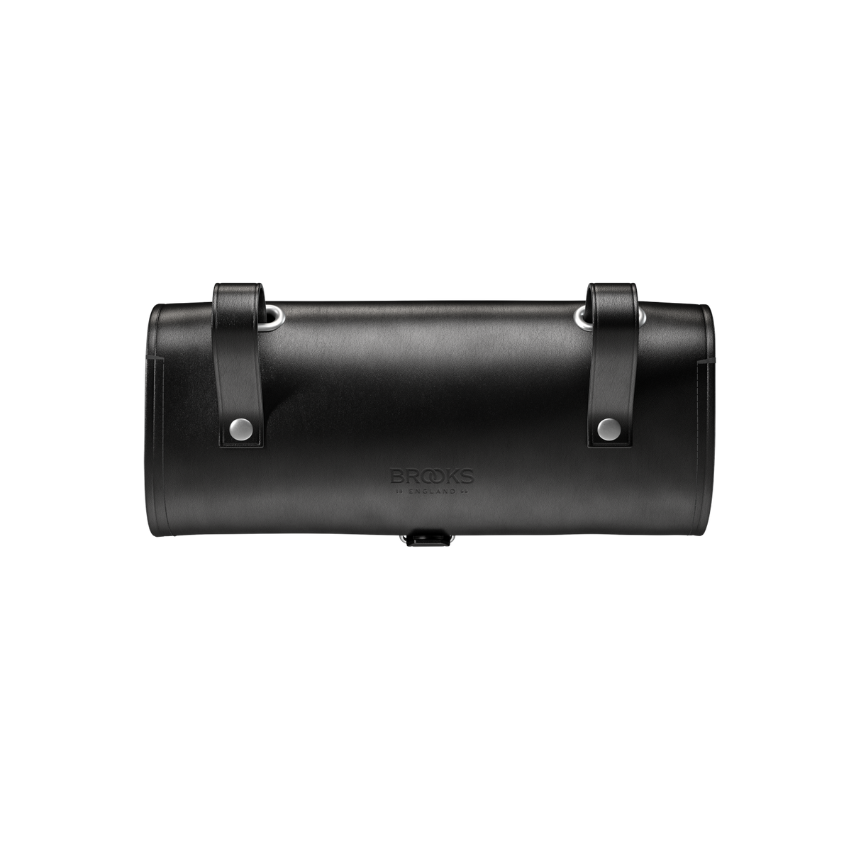 Challenge Leather Saddle Bag - black