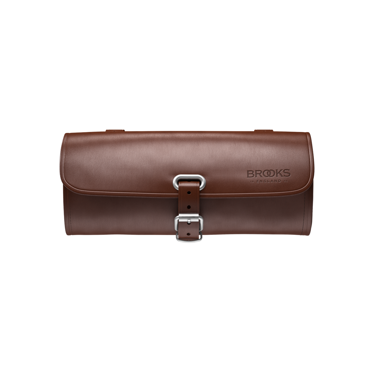 Challenge Leather Saddle Bag - brown