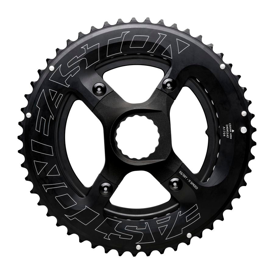 Spider/Kettenblatt-Set asymetrisch 4-Bolt - 11-fach - 53/39T