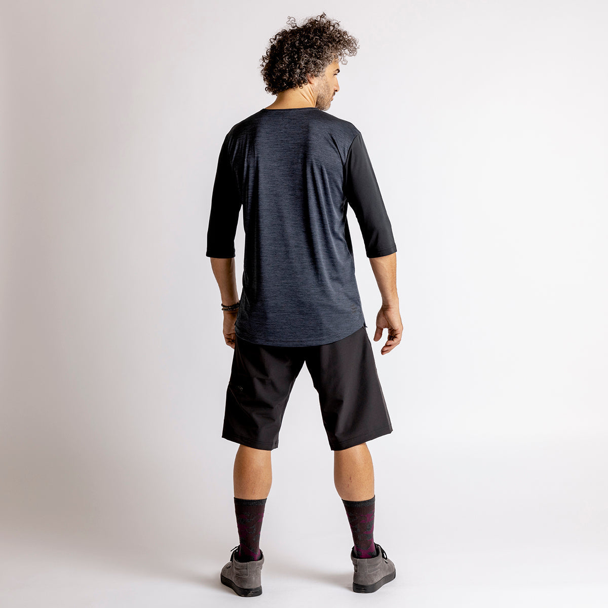 Carve X Jersey schwarz-solid black iXS