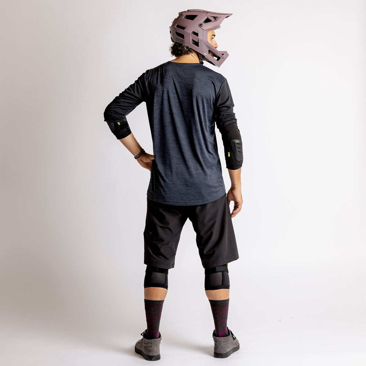 Carve X Jersey schwarz-solid black iXS