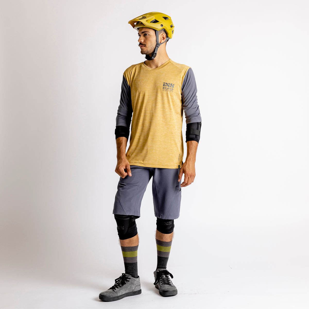 Carve X 3/4 Jersey - Acacia / Charcoal iXS