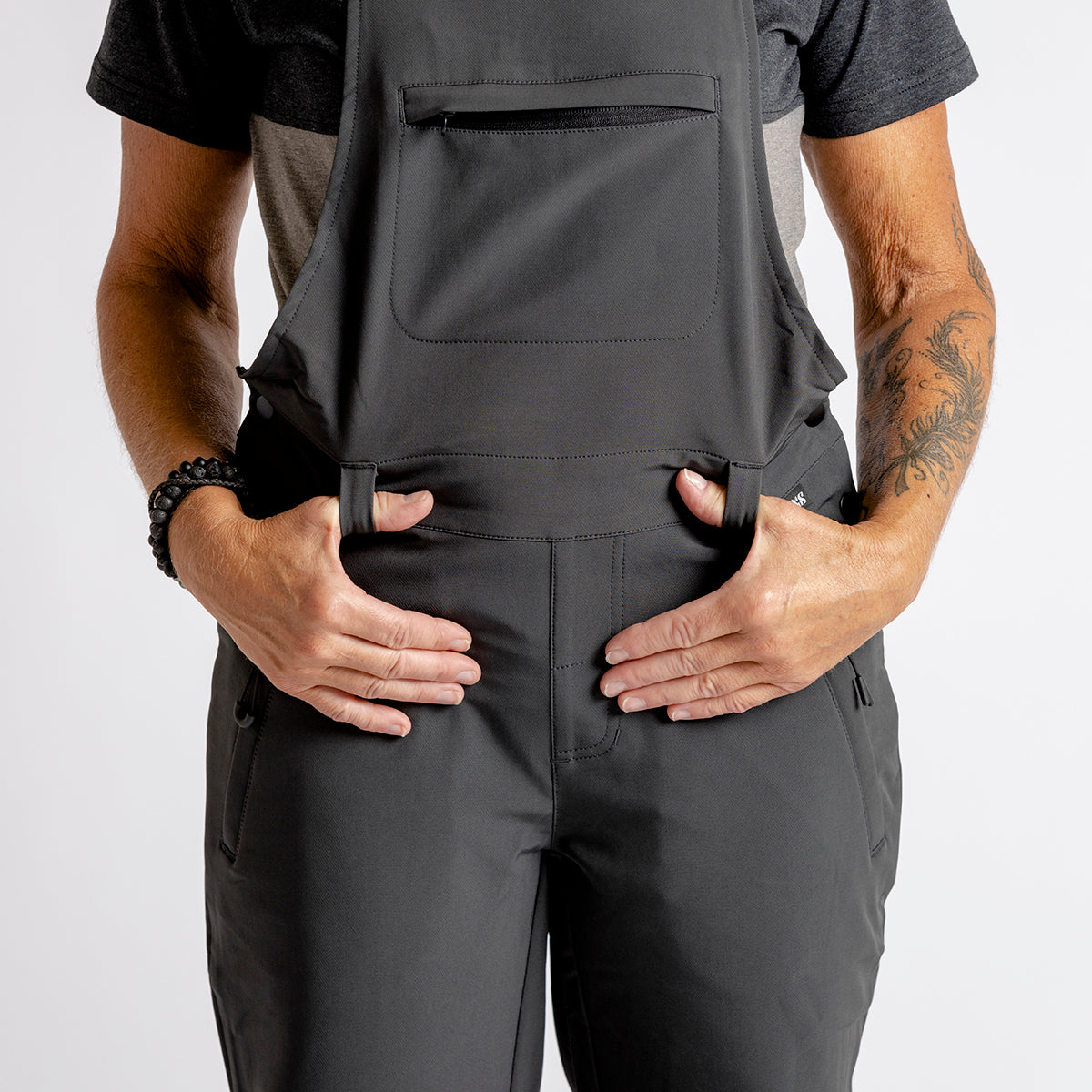Women's Carve Latzhose - anthracite iXS