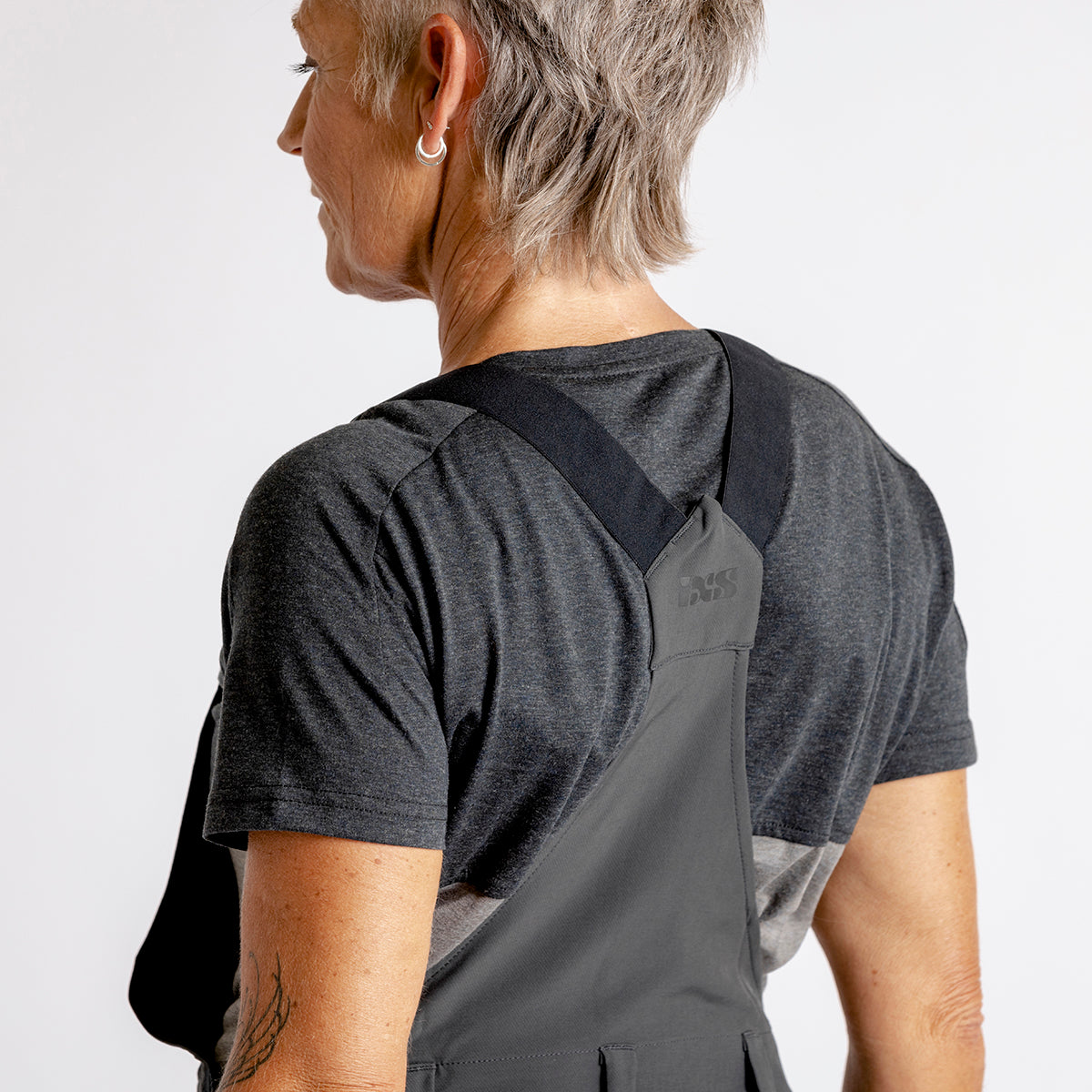 Women's Carve Latzhose - anthracite