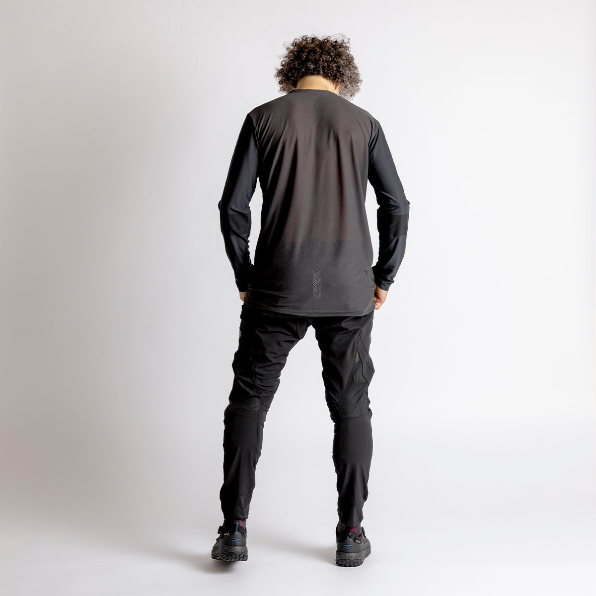 Trigger EVO Long Sleeve Jersey - Anthracite-Black iXS