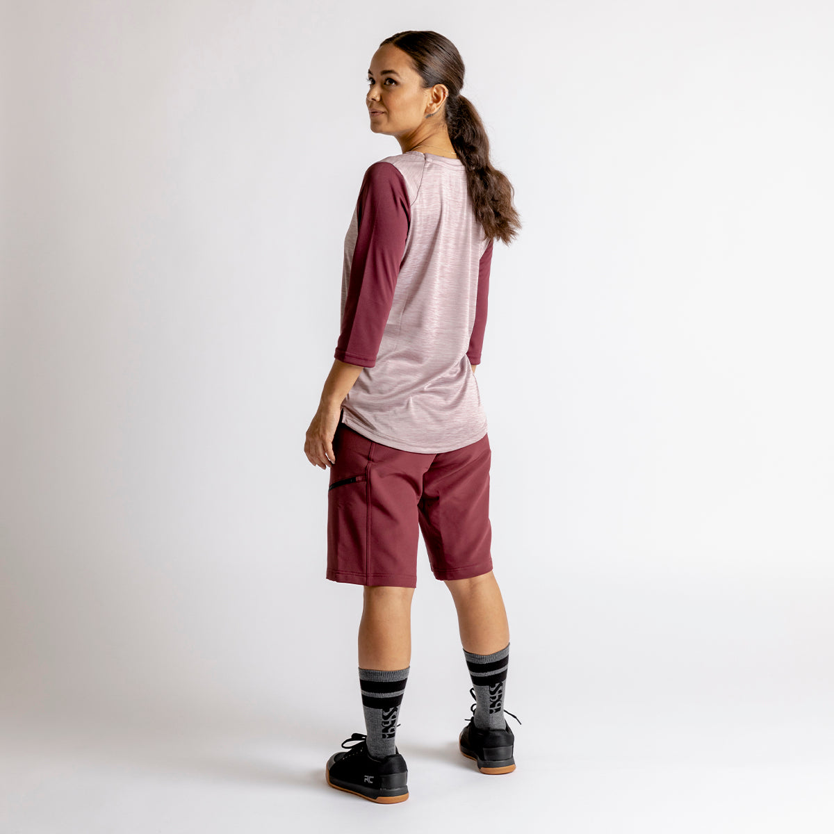 Carve X Women Henley - Taupe-Raisin iXS