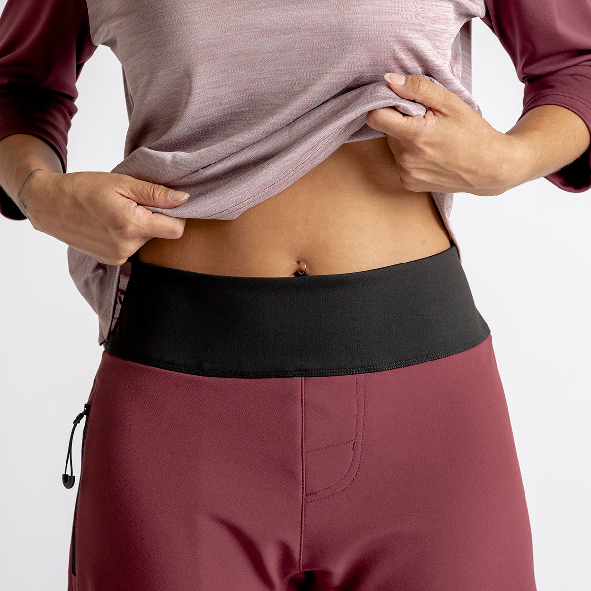 Carve Hip-Hugger Women Shorts raisin iXS