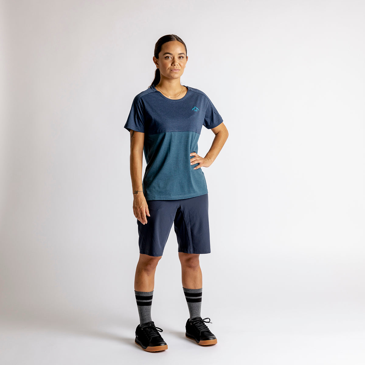 Flow XTG Hip-Hugger Women Shorts - Marine iXS