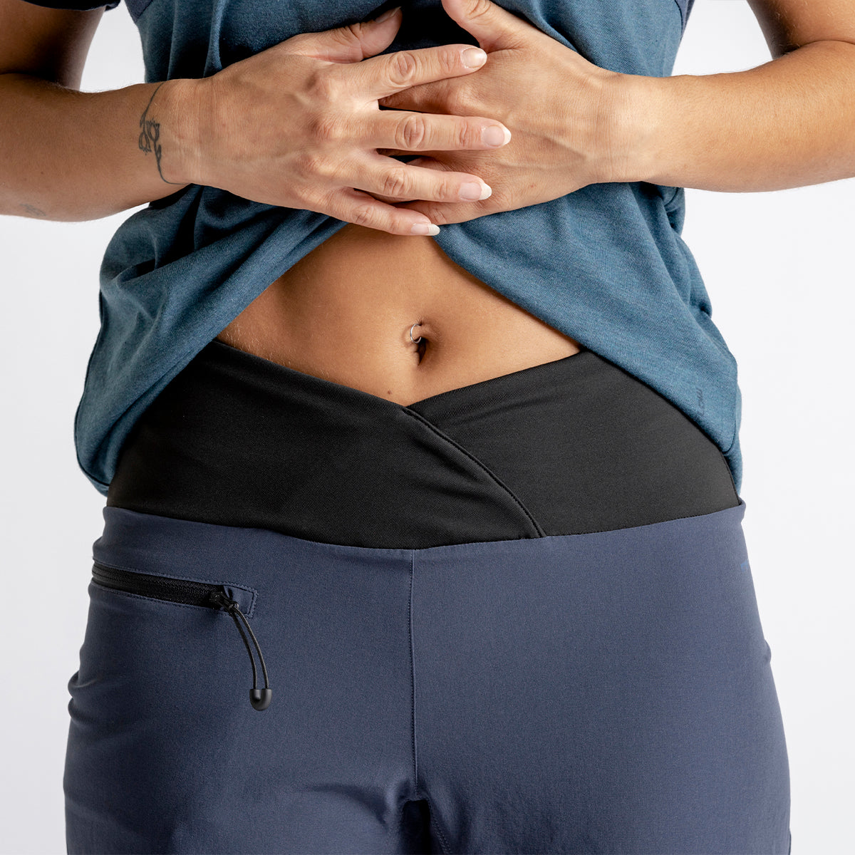 Flow XTG Hip-Hugger Women Shorts - Marine iXS