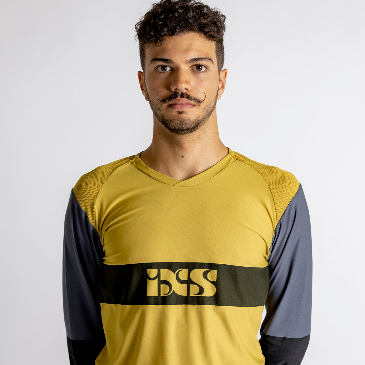 Trigger EVO Long Sleeve Jersey - Acacia / Charcoal iXS