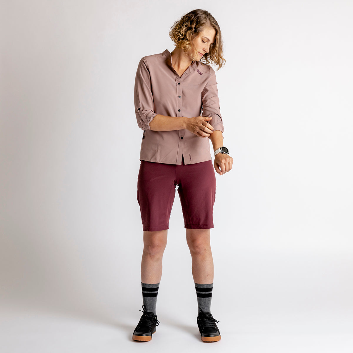 Flow XTG Women's Shirt - Taupe iXS