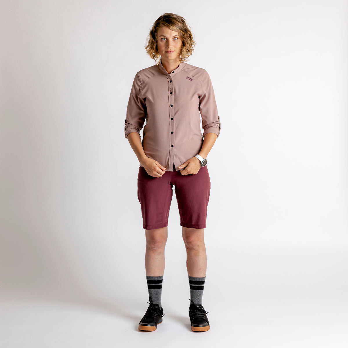 Flow XTG Women's Shirt - Taupe iXS