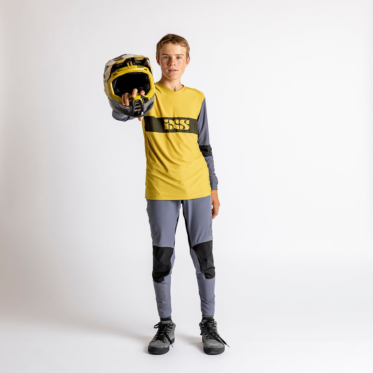 Trigger EVO Kids pants - charcoal iXS