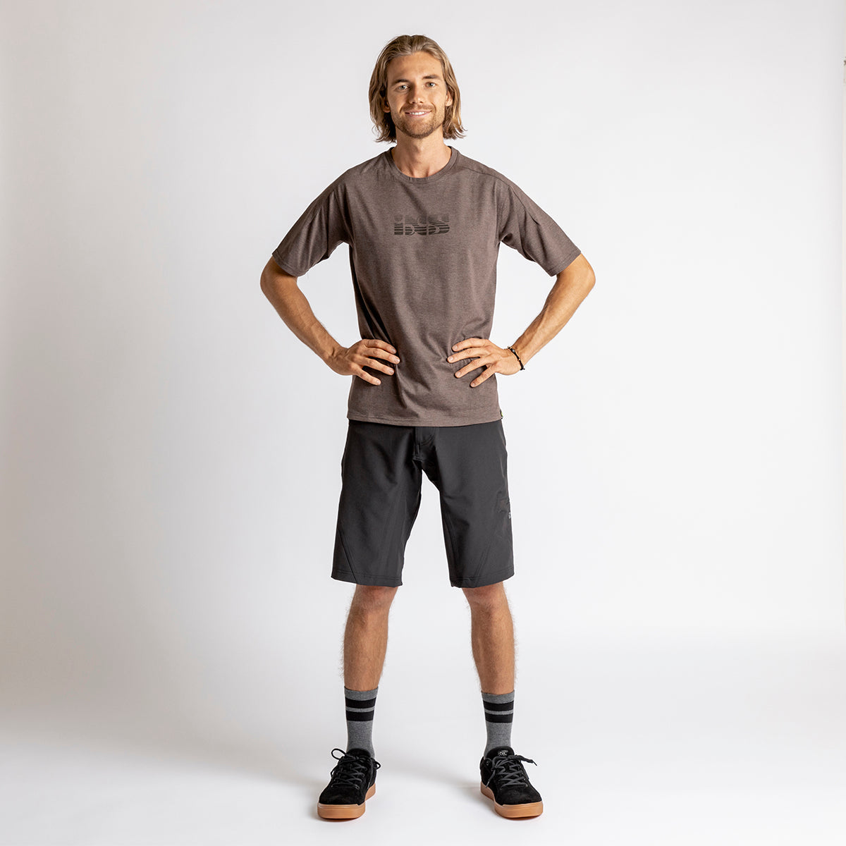 Flow Fade Tech Tee - Coffee iXS