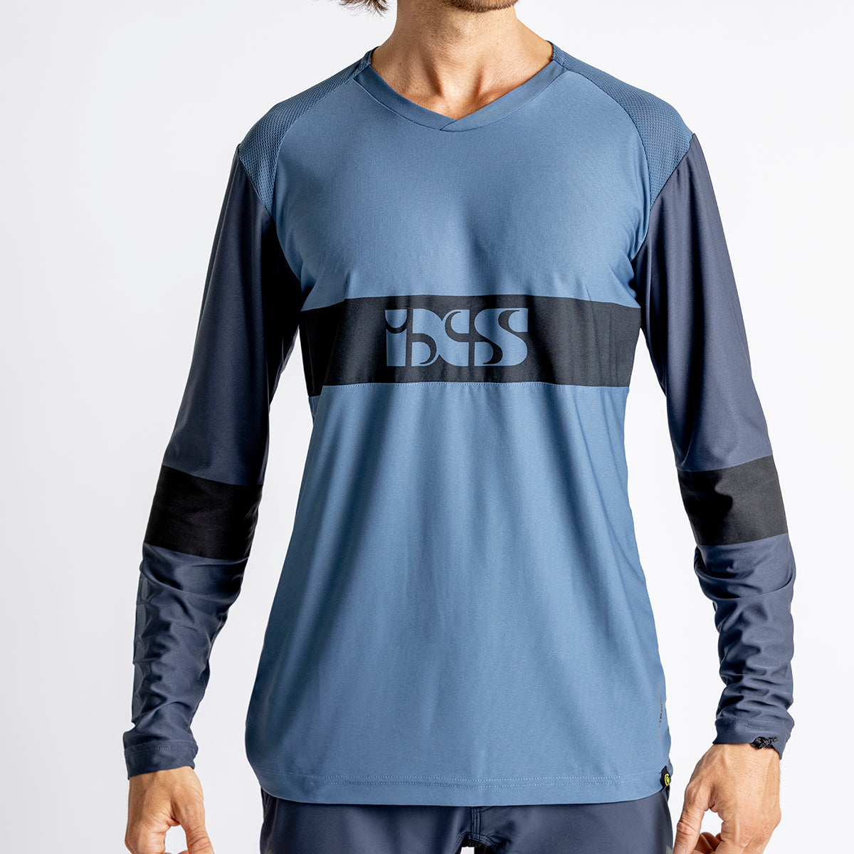 Trigger EVO Long Sleeve Jersey - Storm-Marine iXS