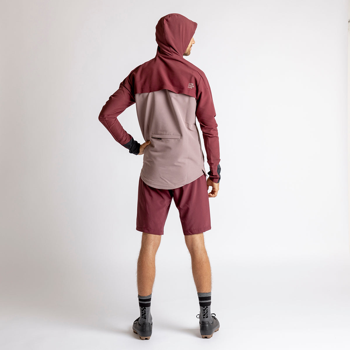 Carve Digger EVO Hooded Jersey - Taupe-Raisin