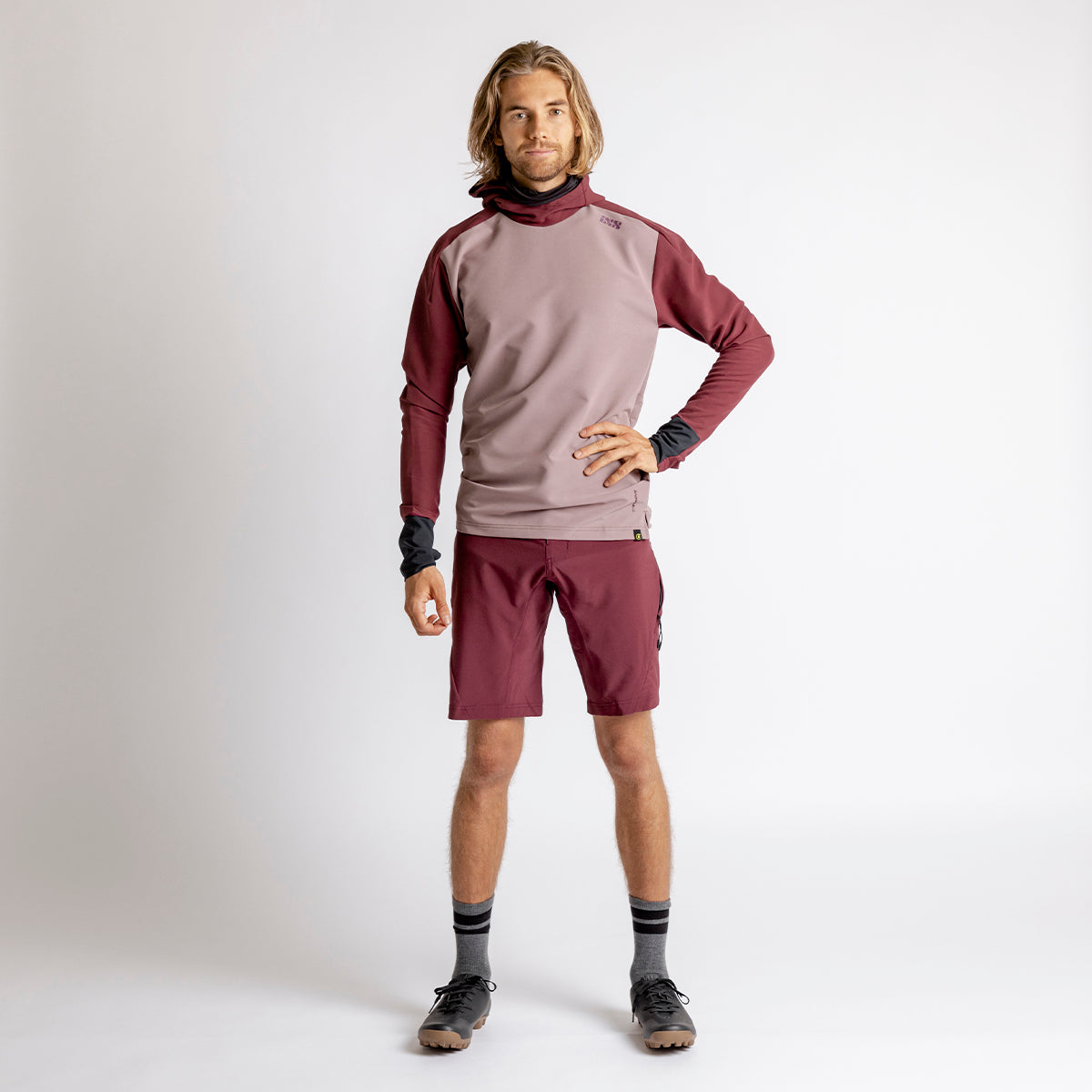 Carve Digger EVO Hooded Jersey - Taupe-Raisin