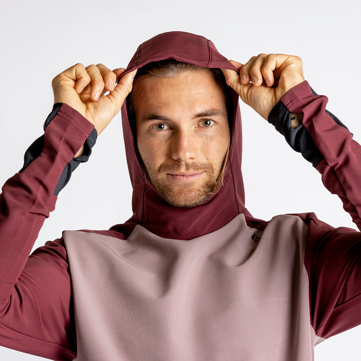 Carve Digger EVO Hooded Jersey - Taupe-Raisin