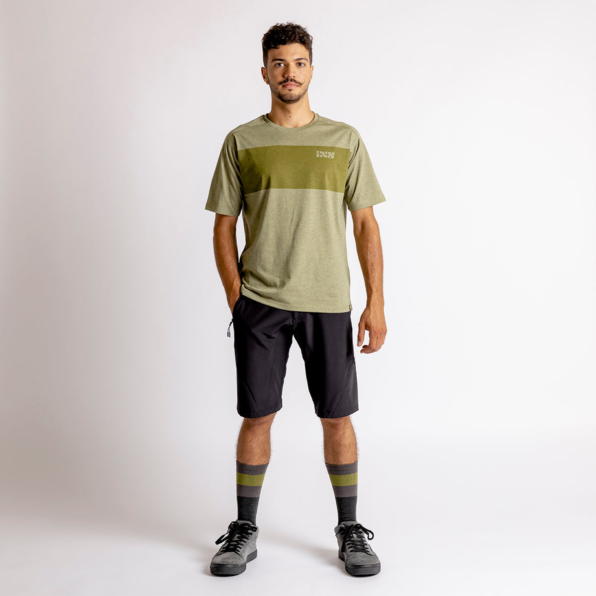 Flow Censored Tech Tee - olive iXS