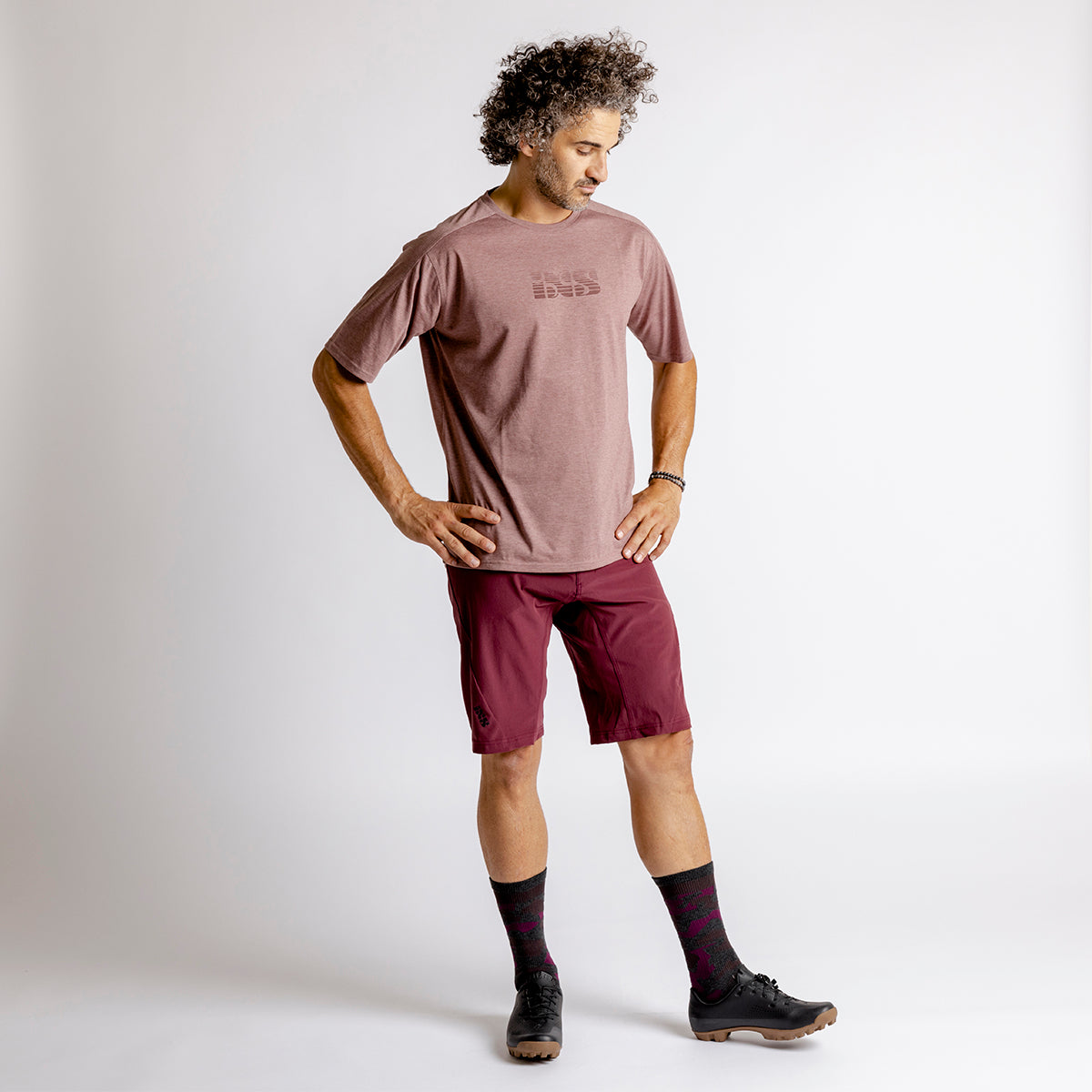 Flow Fade Tech Tee - Taupe iXS