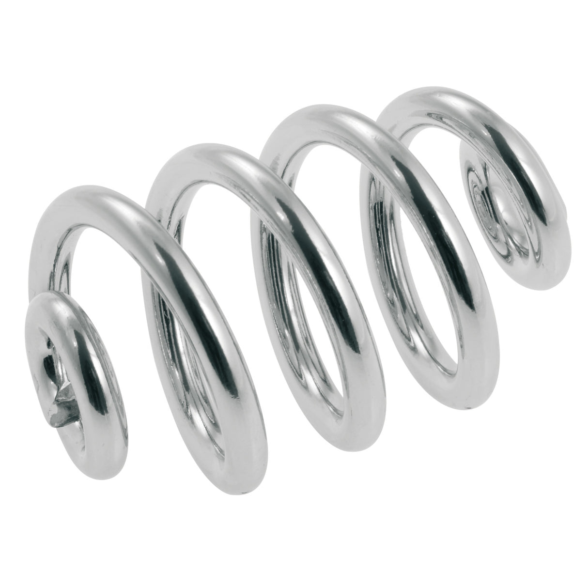 Spiralfeder (Linksgewinde) für B66, B66 S, etc. - silber