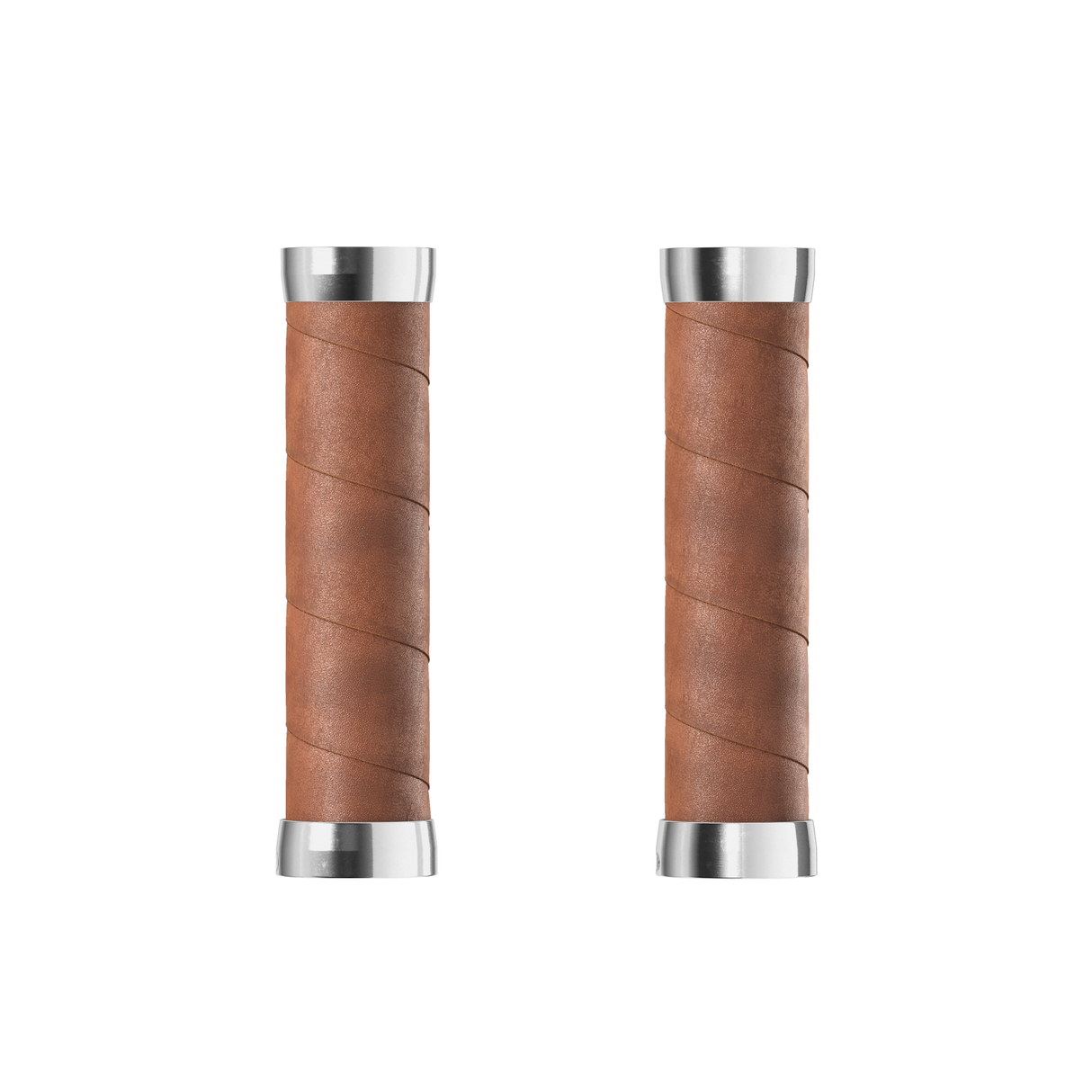 Slender Leather Grips 130/130 - dark tan