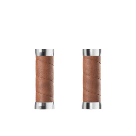 Slender Leather Grips - kurz/kurz - dark tan