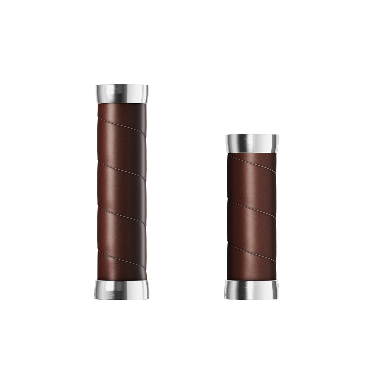 Slender Leather Grips - lang/kurz - brown