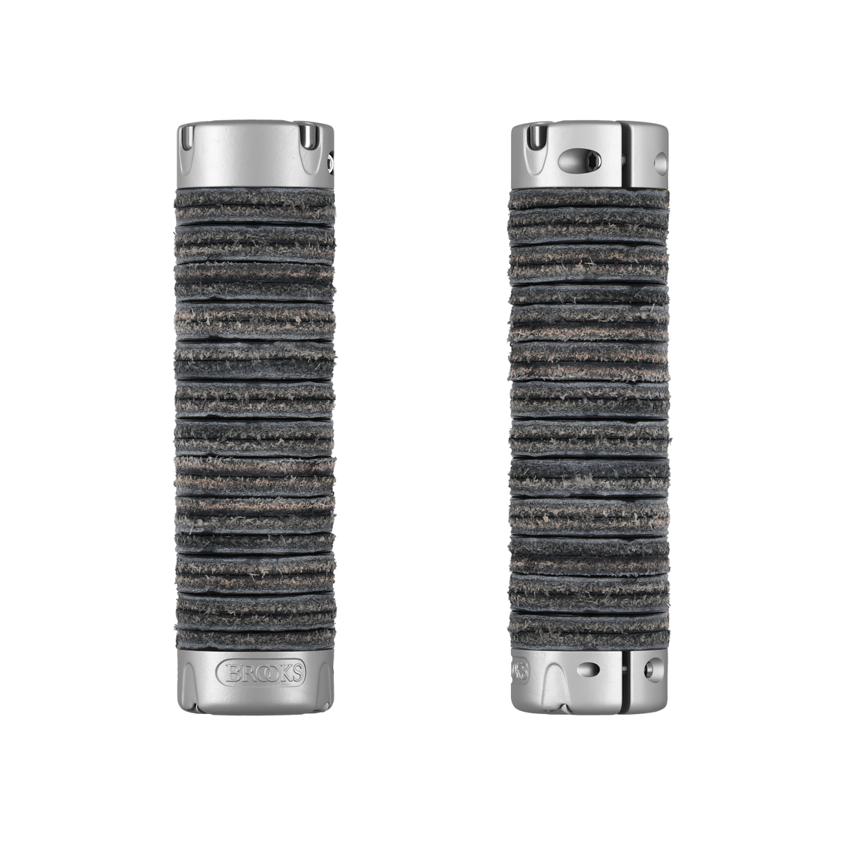 Plump Leather Grips 130/130 - black