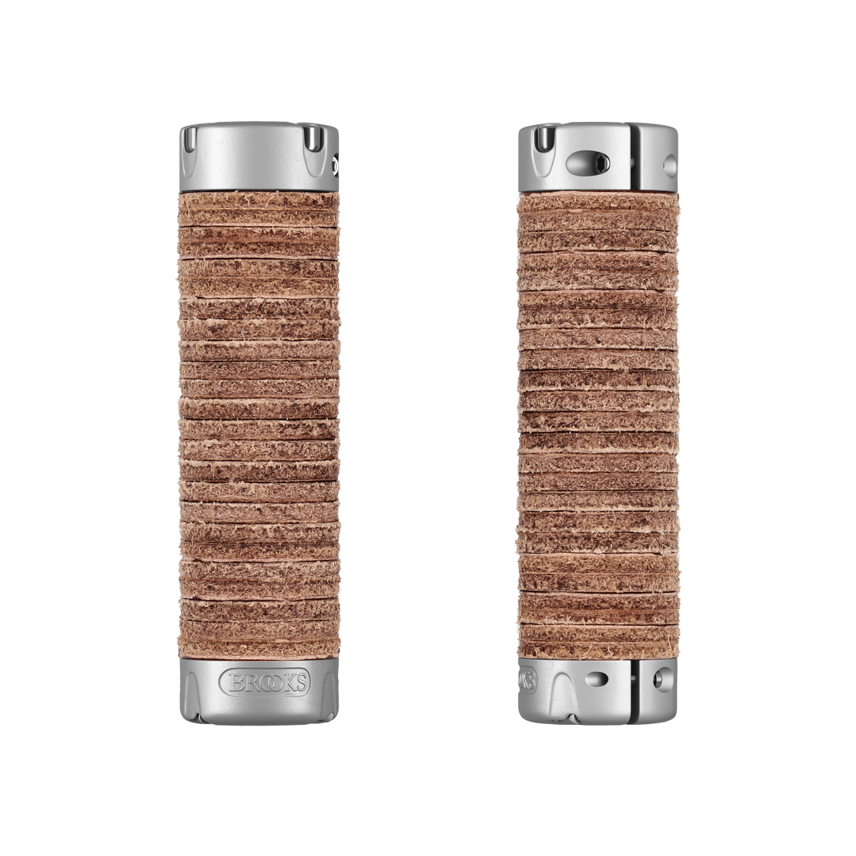 Plump Leather Grips 130/130 - brown