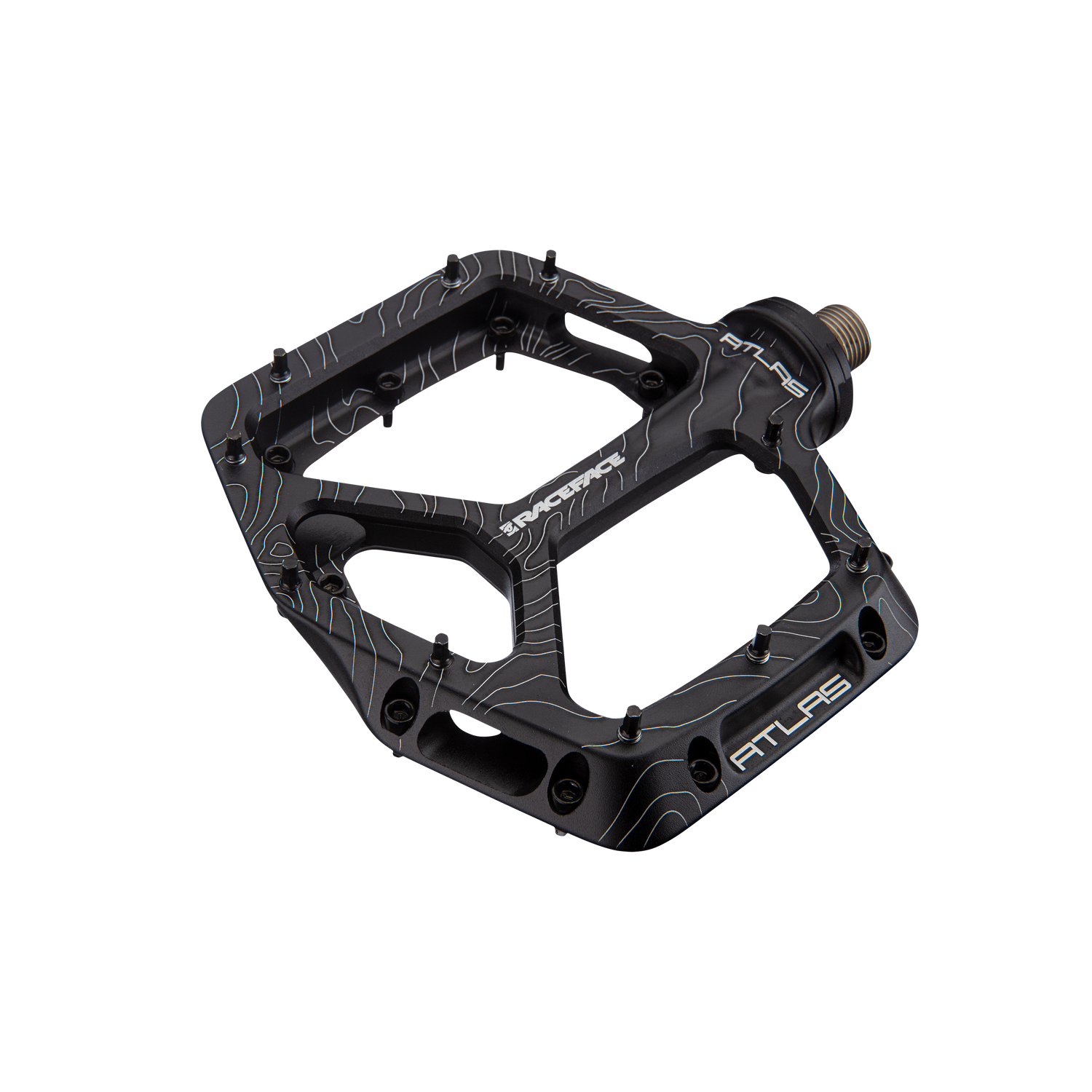 Atlas Pedale AM22 - schwarz