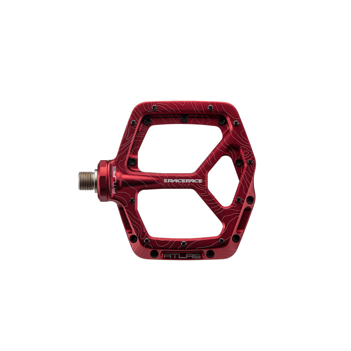 Atlas Pedale AM22 - rot