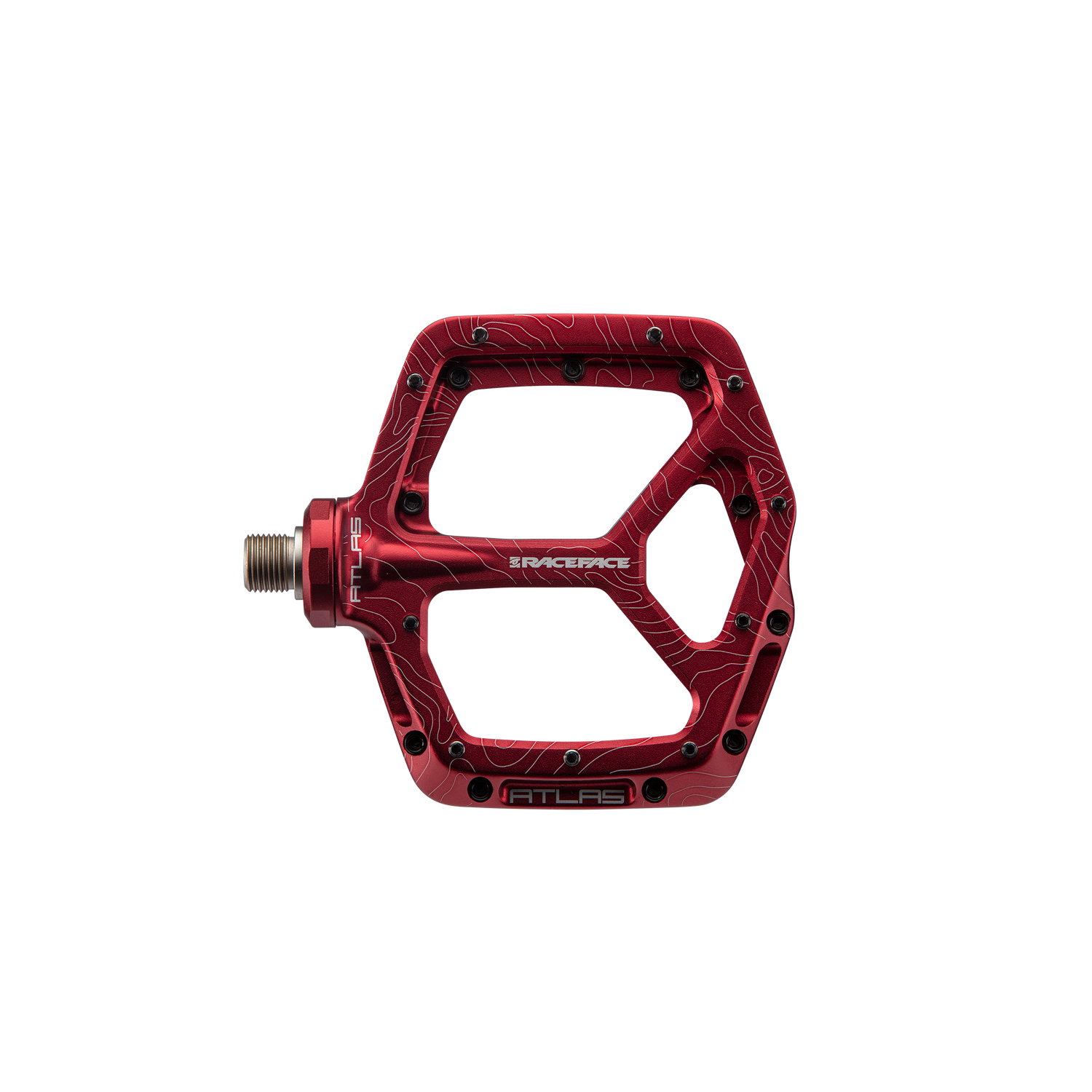 Atlas Pedale AM22 - rot