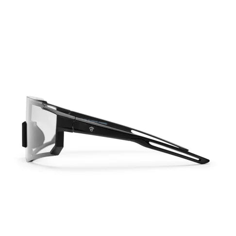 Siri Photochromic, Transparent Mirror - Matte Black