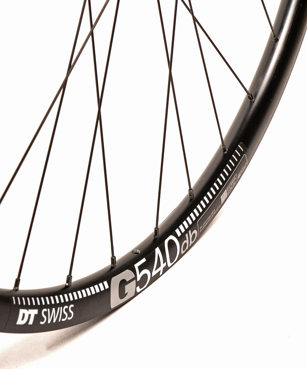 Laufrad SON 28 12 disc center lock + DT G540 db 32h