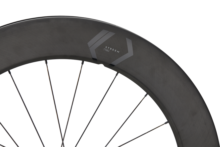 Streem Time Trail 80 Carbon, Centerlock, 12x100 mm - schwarz