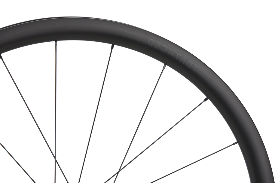 Advanced G.34 Carbon, Centerlock, 12x148 mm, Shimano Micro Spline - schwarz